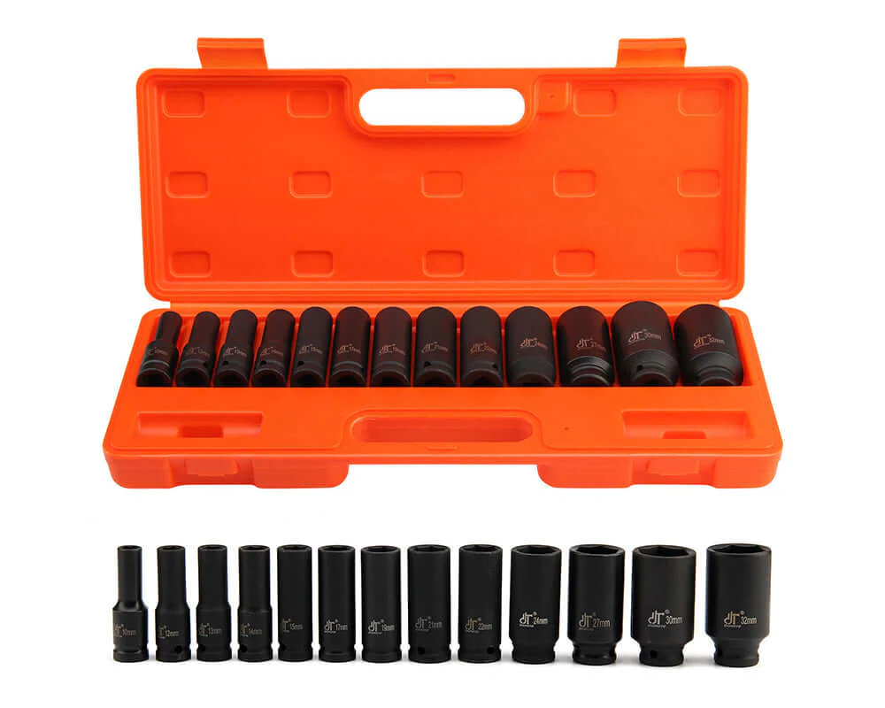 1/2" Deep Impact Socket Set 10-32mm - Image 2