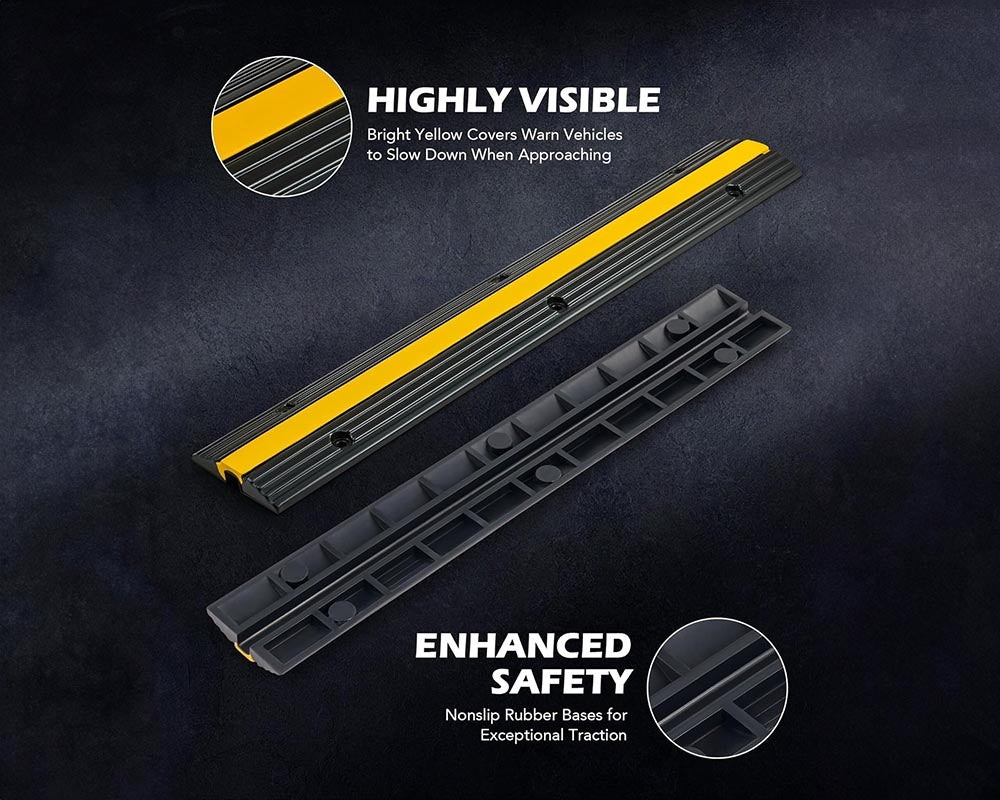 1 Channel Cable Protector Ramp - Image 5