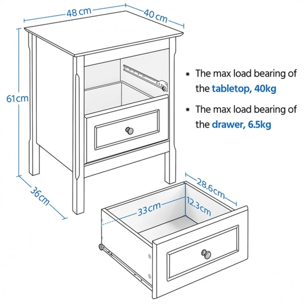 1 Pair End Tables - Image 2