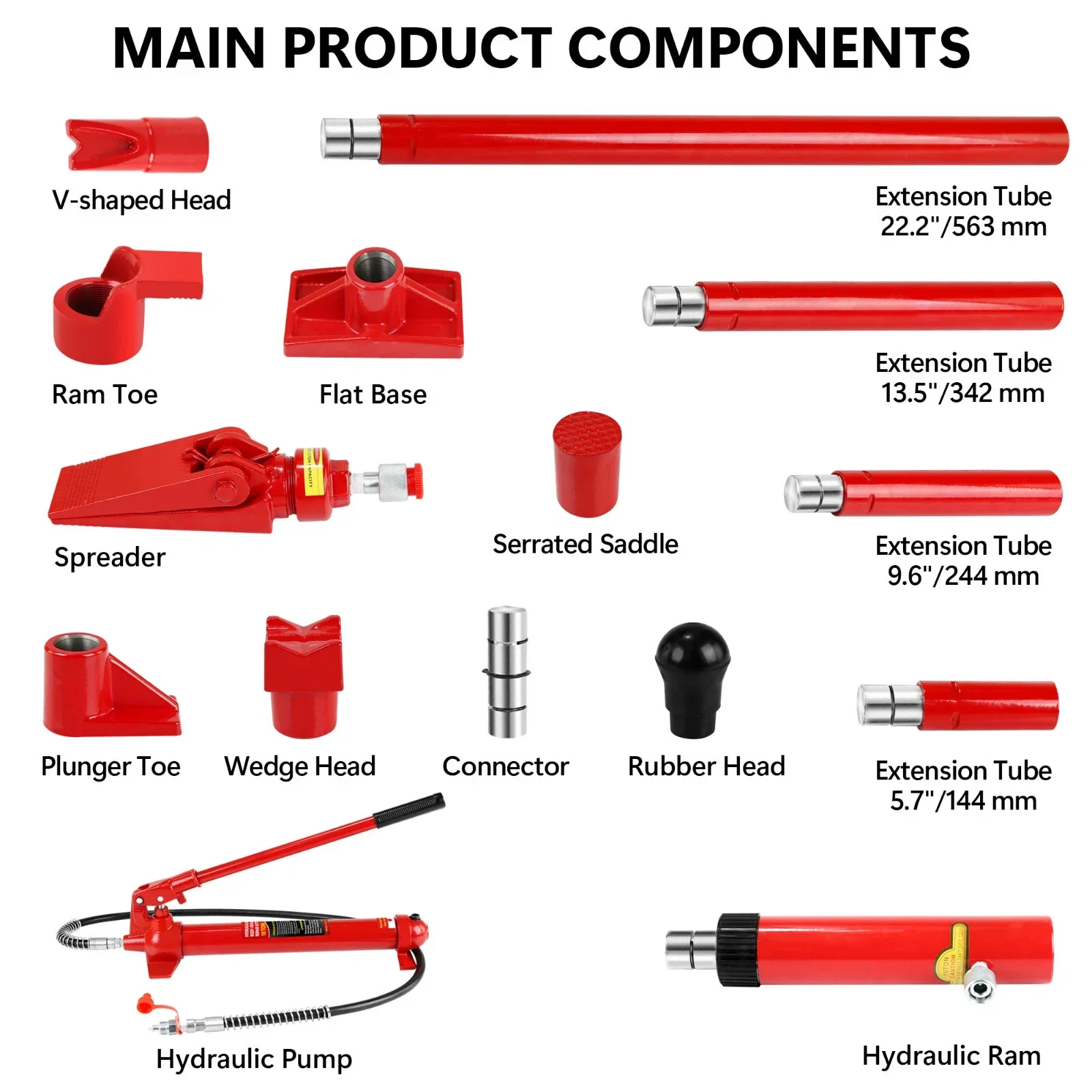 Porta Power 10T Hydraulic Ram Jack Panel Pack - Image 5