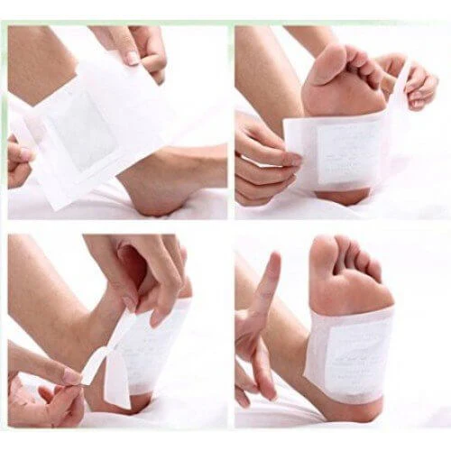100 Kinoki Detox Foot Pads Patches With Adhesive - Image 6