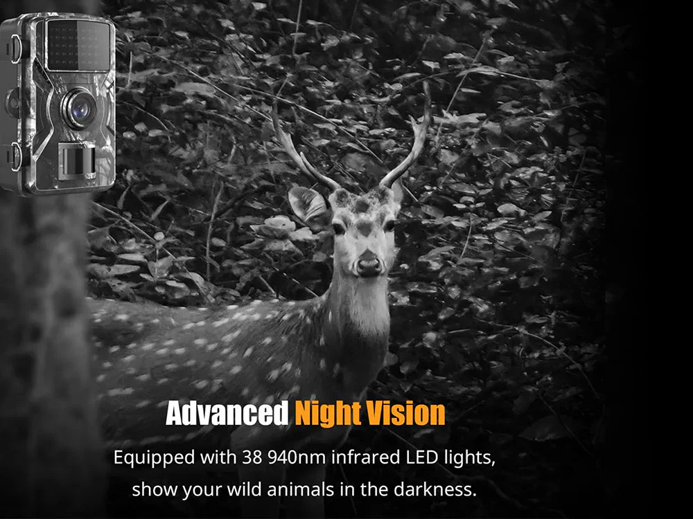 1080P Trail Game Hunting Camera For Outdoor Wildlife Hunting and Farm Monitoring - Image 3
