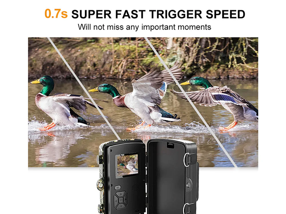 1080P Trail Game Hunting Camera For Outdoor Wildlife Hunting and Farm Monitoring - Image 4