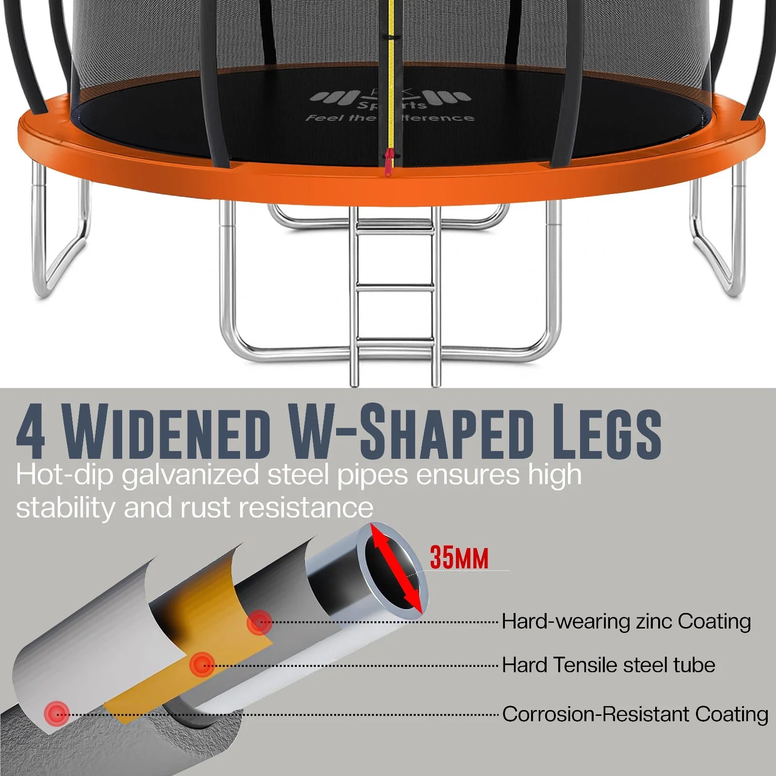 10FT Trampoline Trampolines - Image 6
