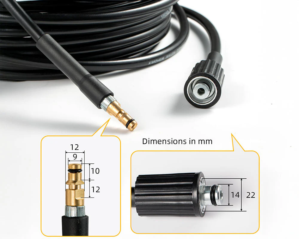 10M High Pressure Washer Hose for Karcher K Series - Image 3