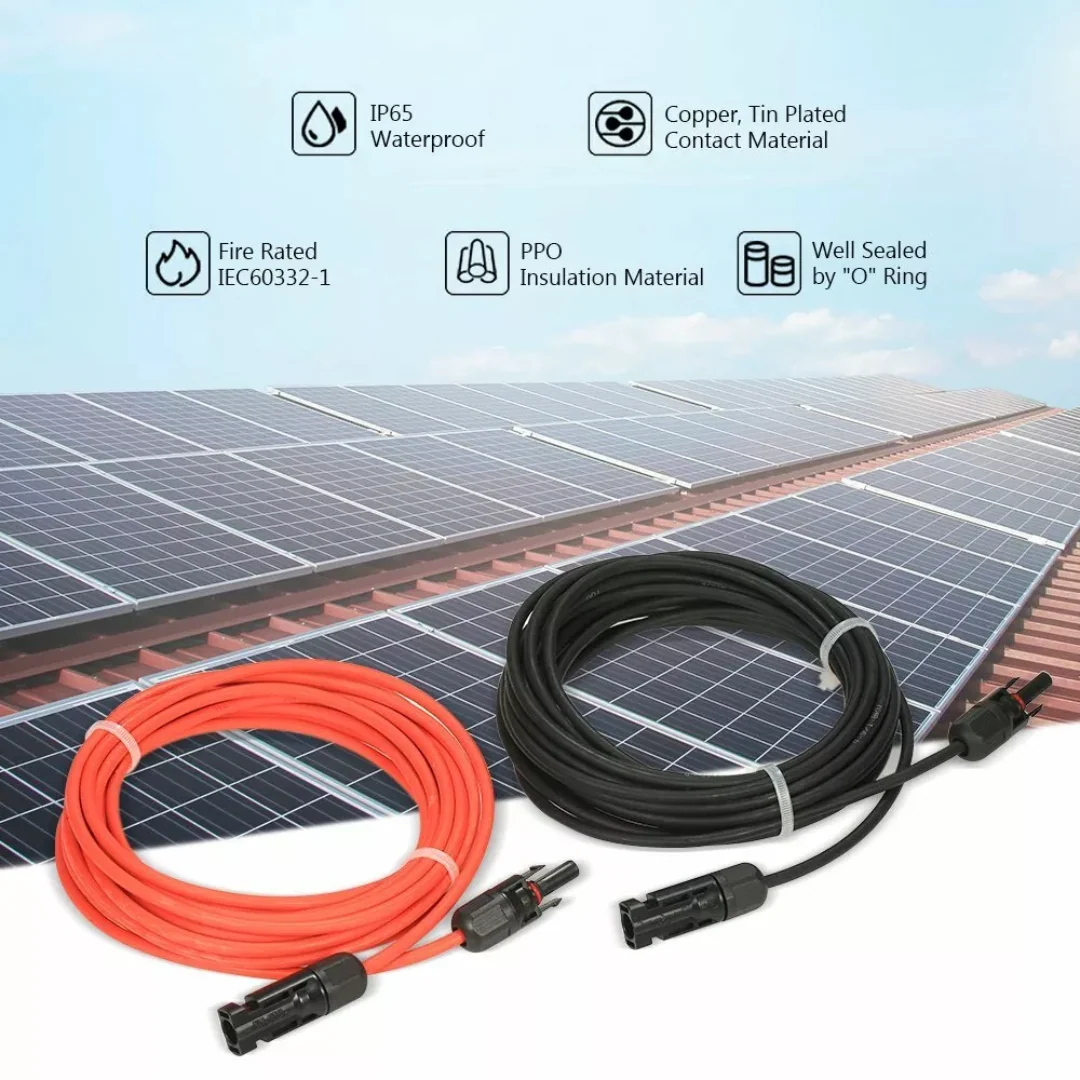 10m Solar Cable Extension Cable With MC4 Connector - Image 9