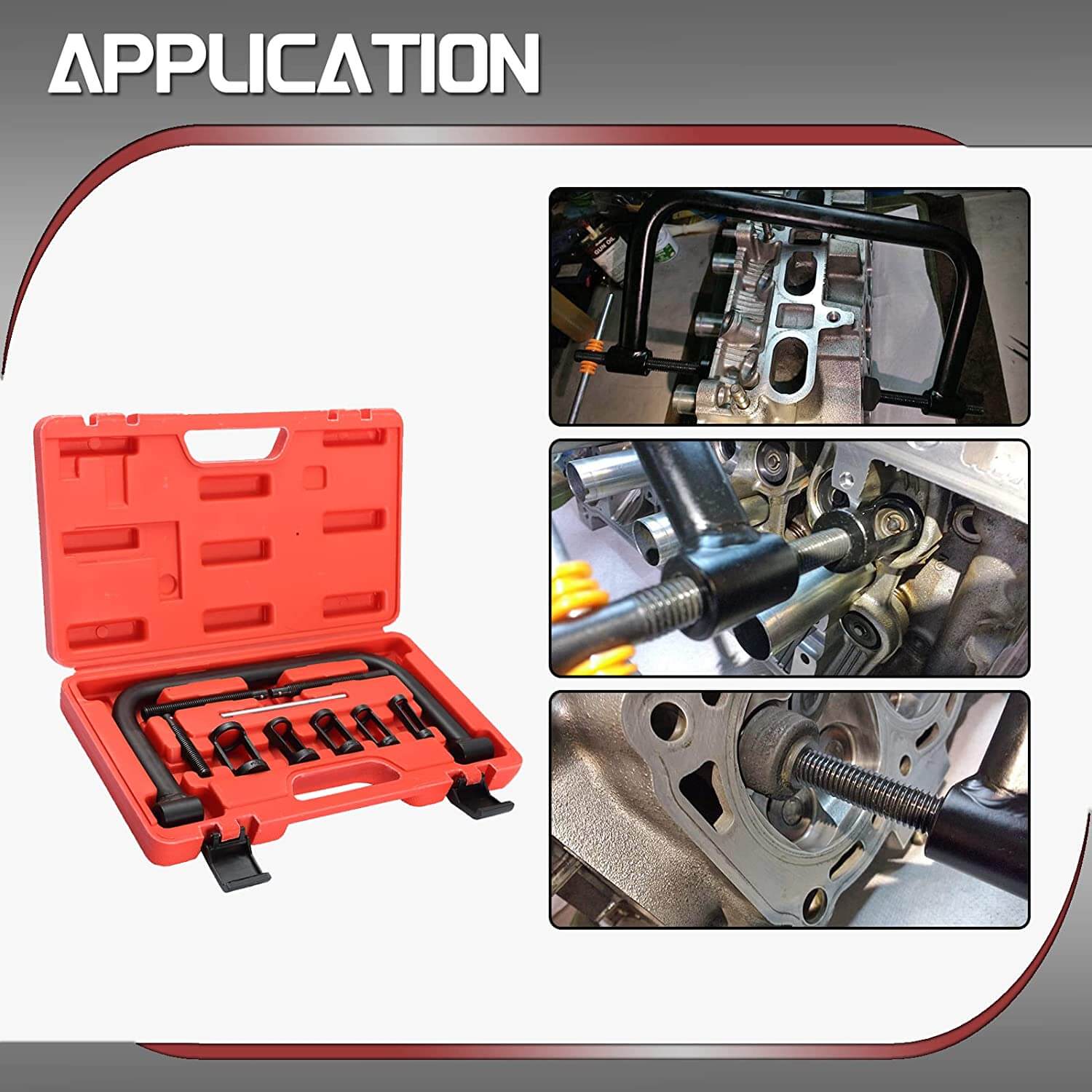 10pc Valve Spring Compressor Tool - Image 7