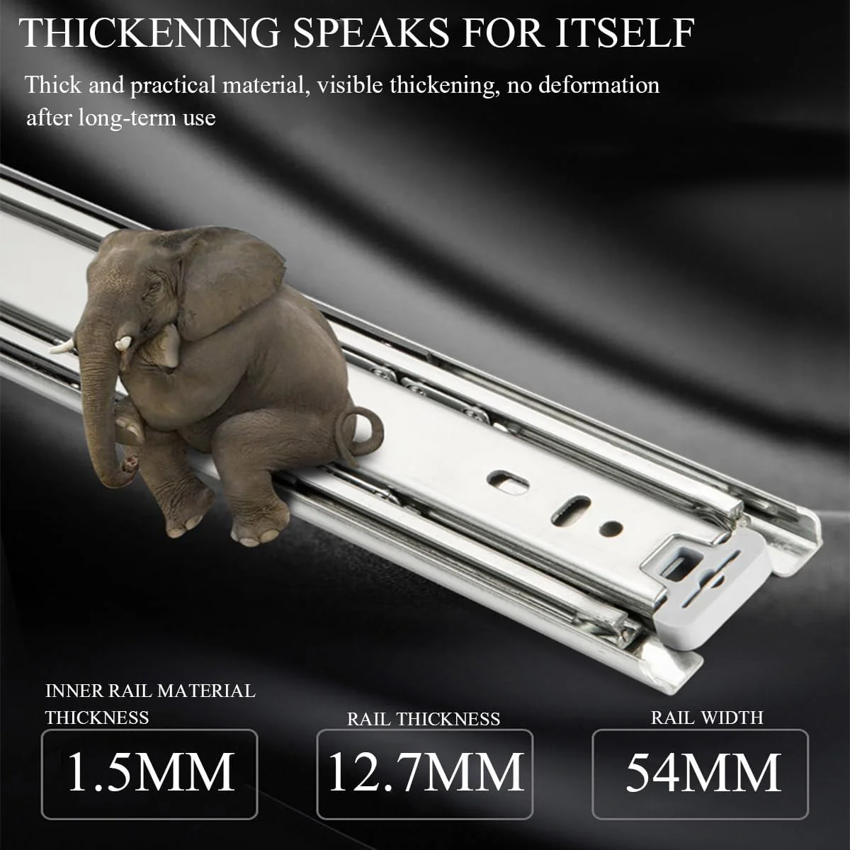 12" Drawer Slides Runner - Image 13