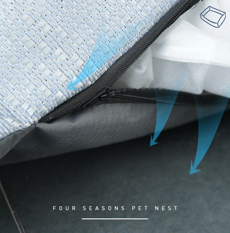 120cm Pet Cooling Mat Cool Pad Pet Bed for Summer Dog Cat Puppy - Image 2