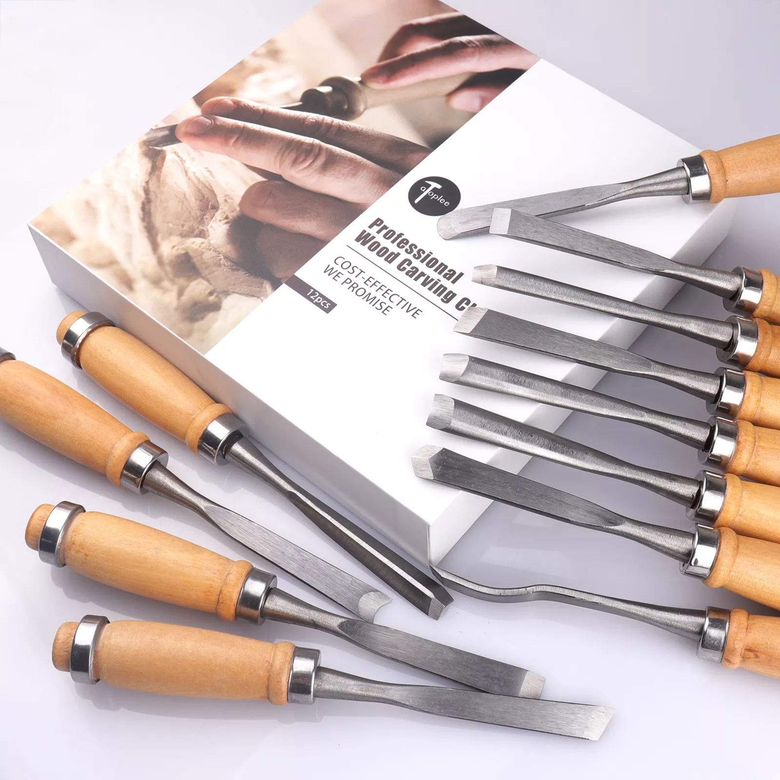 12pcs Wood Carving Carpentry Set - Image 10