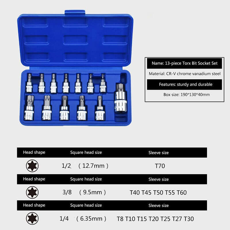 13Pcs Torx Bit Socket Set - Image 4