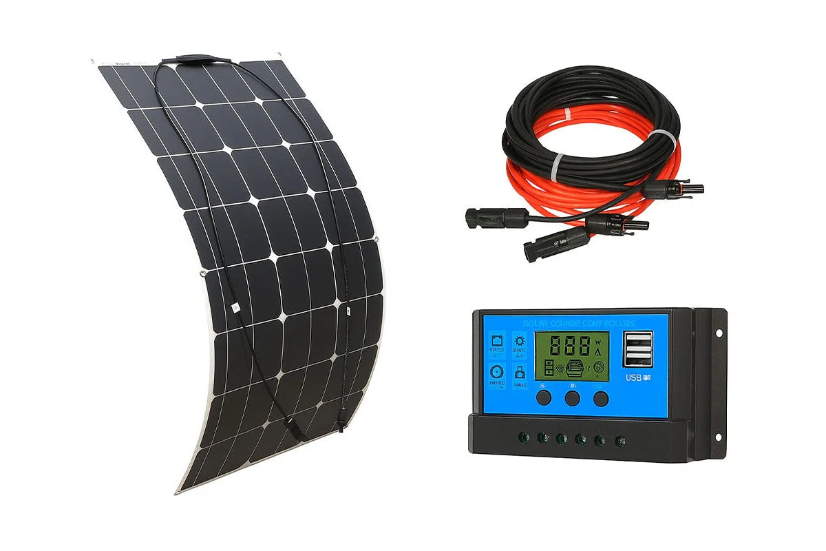150W Solar Panel Flexible Kit - Image 2