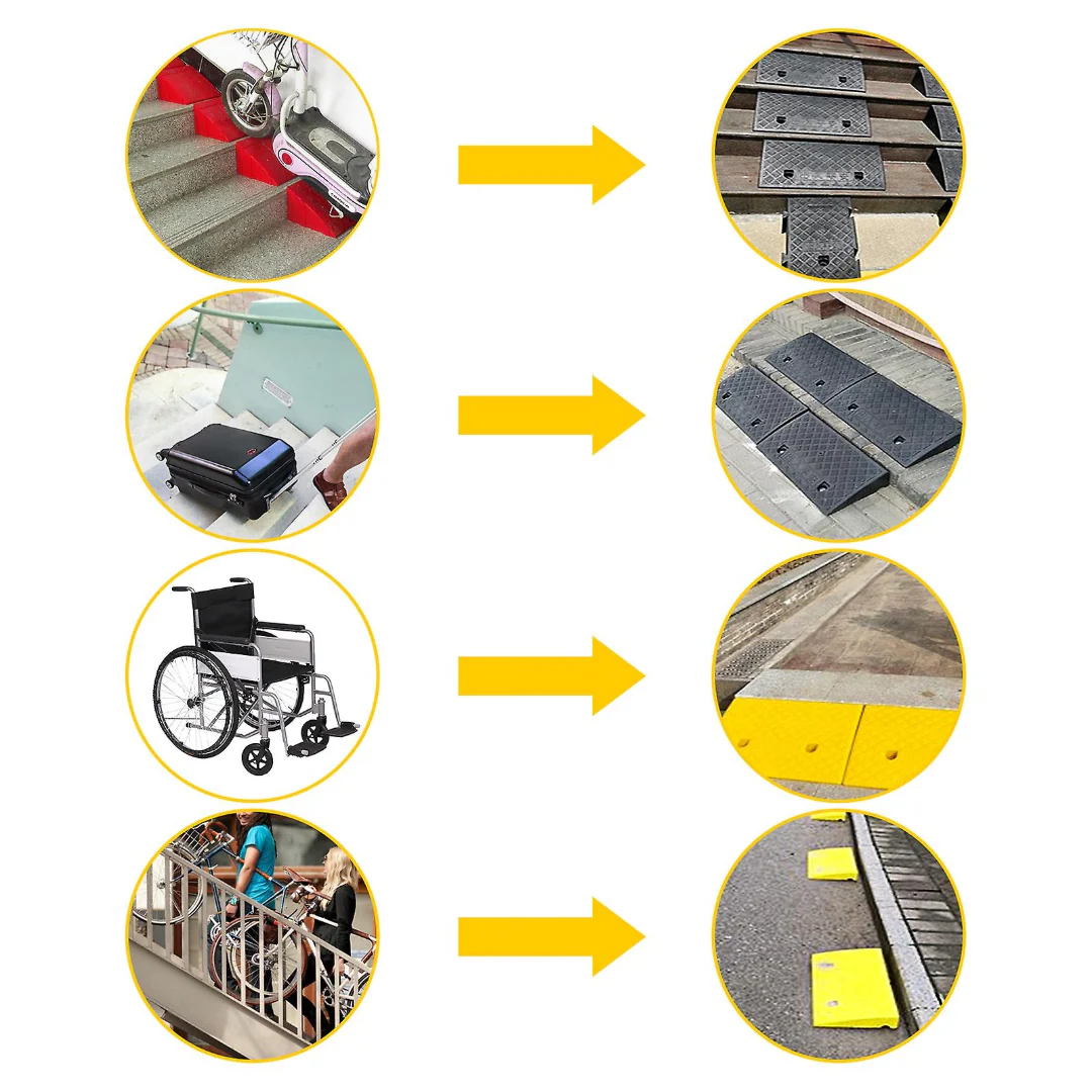 16cm Car Ramp Kerb Curb Ramp - Image 8
