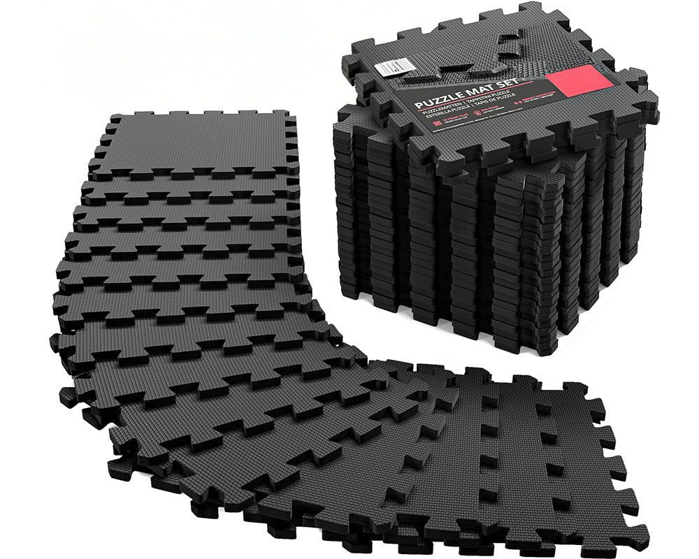 18 Pack EVA Foam Gym Interlocking Floor Puzzle Mats - Image 9