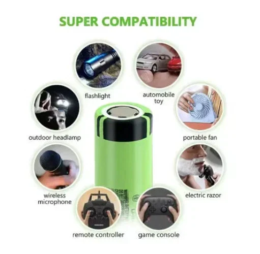 18650 Rechargeable Battery Flat Top 12PCS - Image 4