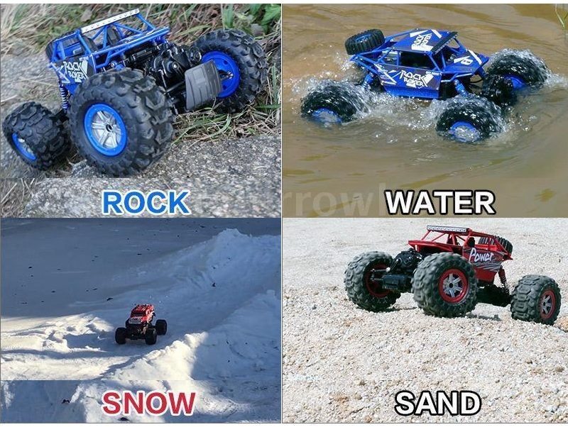 2.4G 4WD Amphibious Crawler RC Buggy Car - Image 9