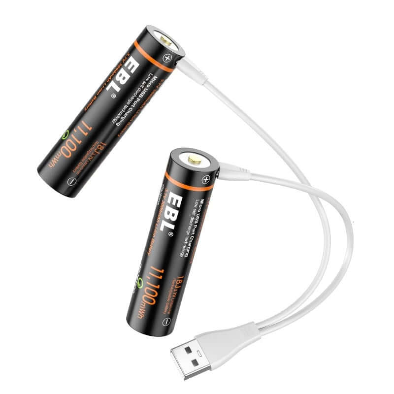 2 Packs 18650 3.7V Li-ion Lithium Rechargeable Batteries 3000mAh For Flashlight Headlamp - Image 2