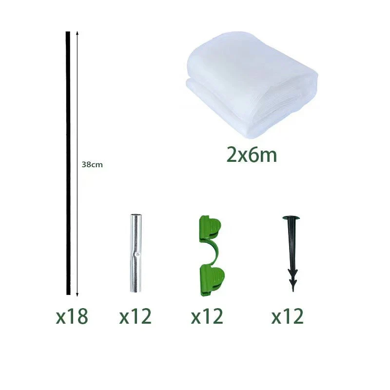 2 x 6m Garden Mesh Netting Kit - Image 2