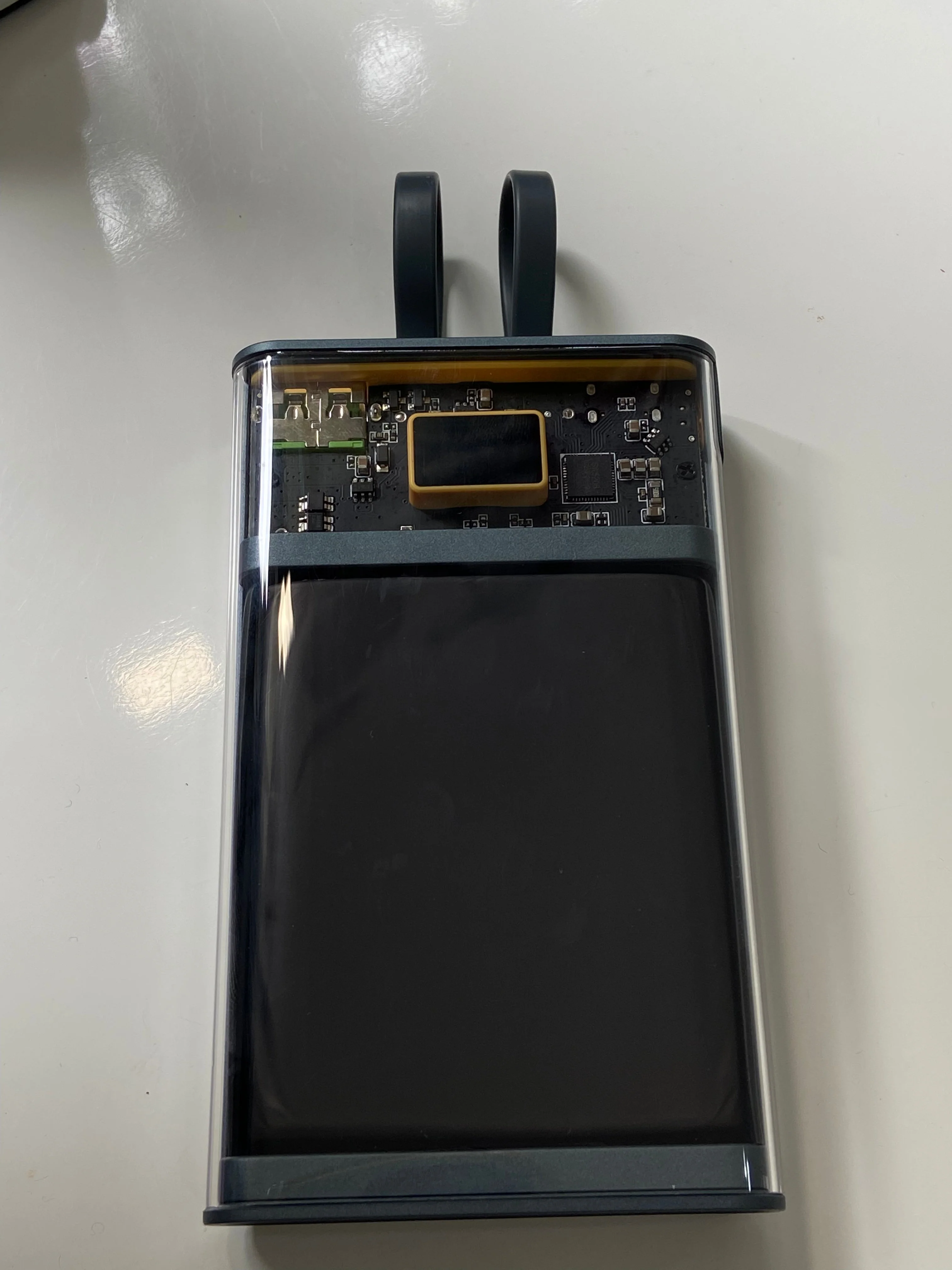 20000mah Display Power Bank With Built-in Cables - Image 2
