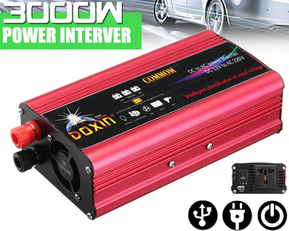 3000W Car Inverter 12V - Image 3