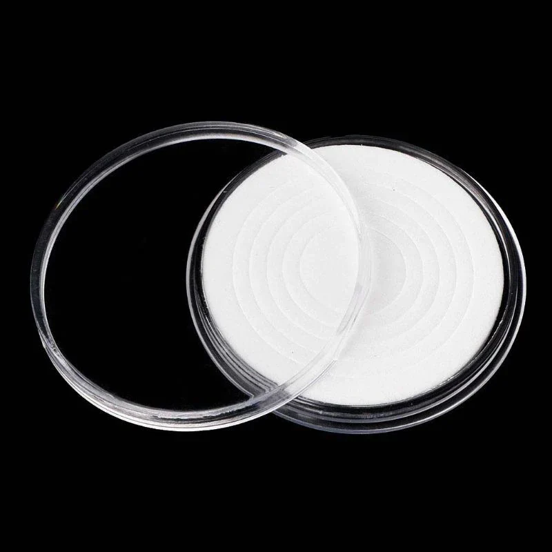 20Pcs Clear Round 40mm Direct Fit Airtight Coin Capsules Fits 5 Different Sized Coins - Image 10