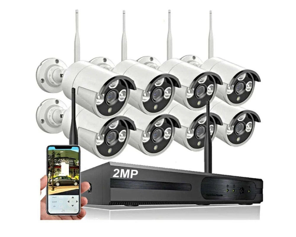 2MP Wireless Security camera system 8 Channel - Image 10