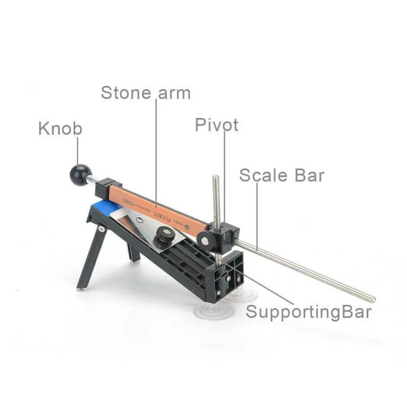 2Nd Gen Professional Fix-Angle Knife Sharpener Edge Sharpening With Stones - Image 4
