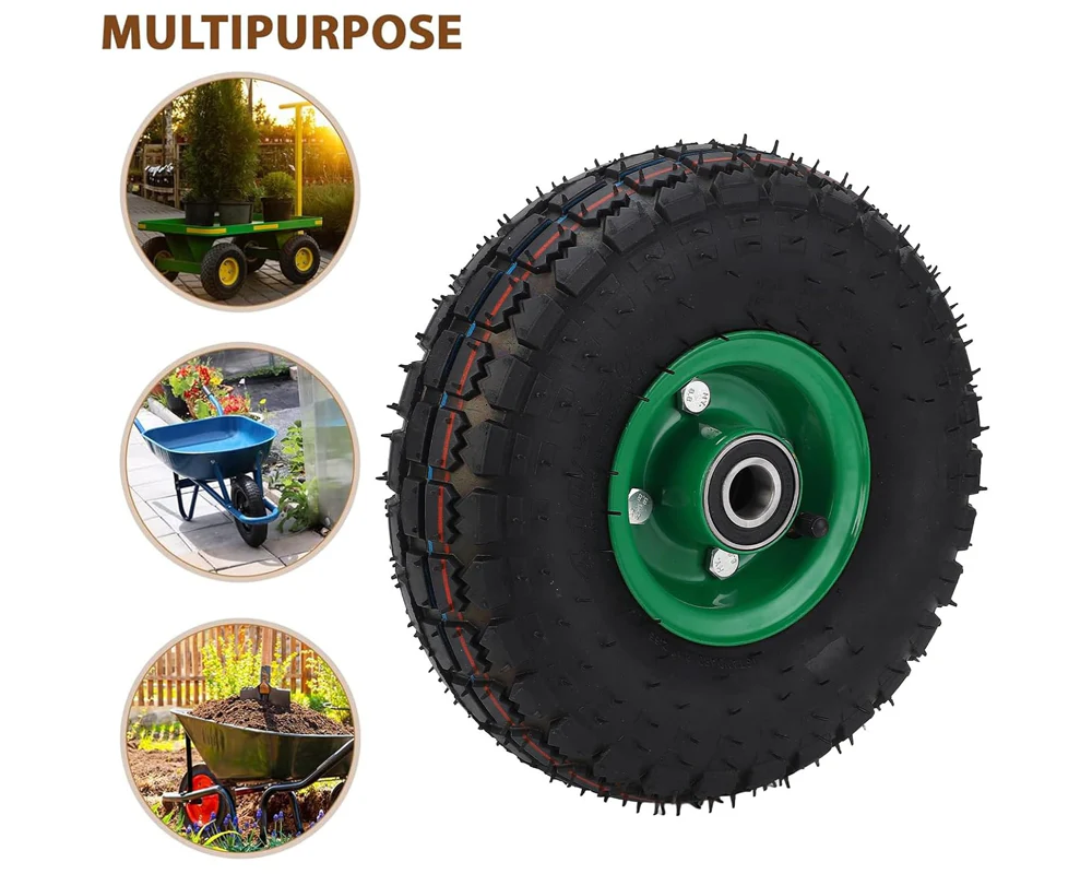 Wheel Barrow Trolley Go Cart Wheels - Image 4