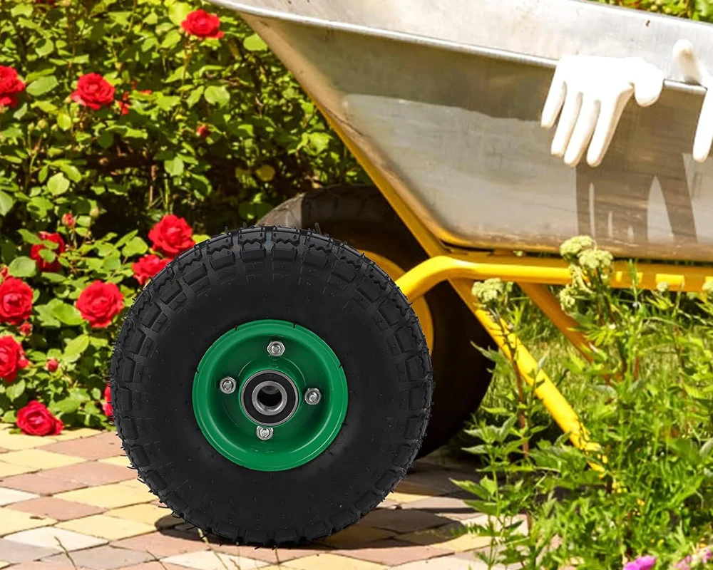 Wheel Barrow Trolley Go Cart Wheels - Image 9