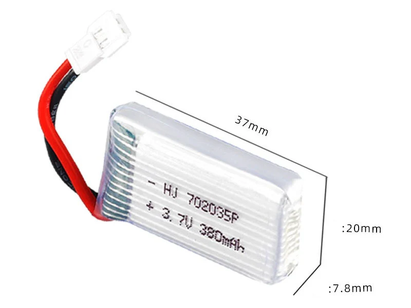 3.7V 380mAh Li-Po Rechargeable Battery for Drone - Image 4