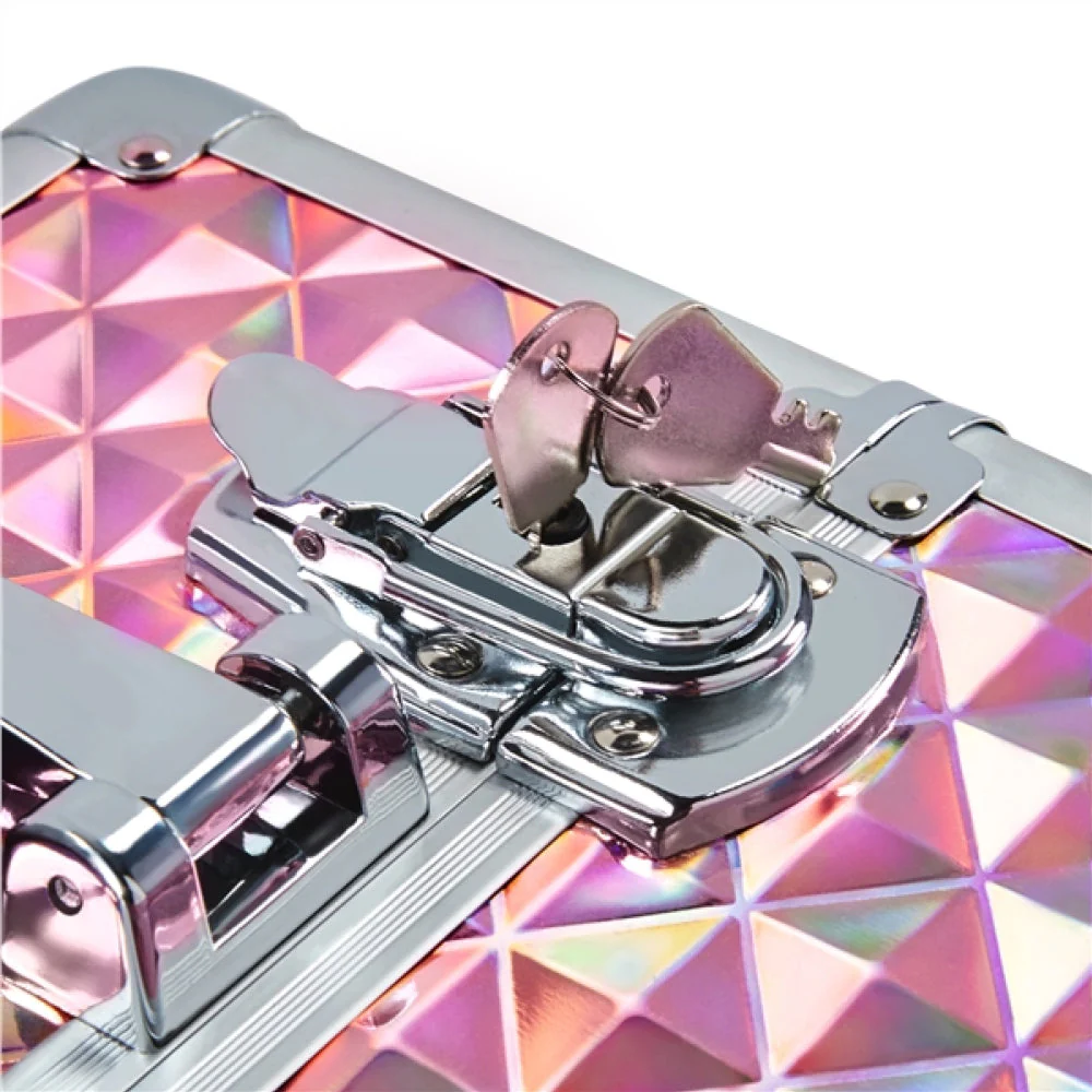 3-in-1 Rolling Makeup Train Case - Image 10