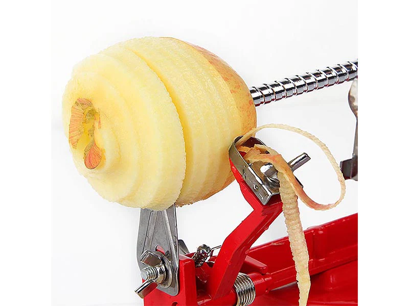 3-in-1 Stainless Steel Apple Peeler Corer Slicer with Suction Base - Image 2