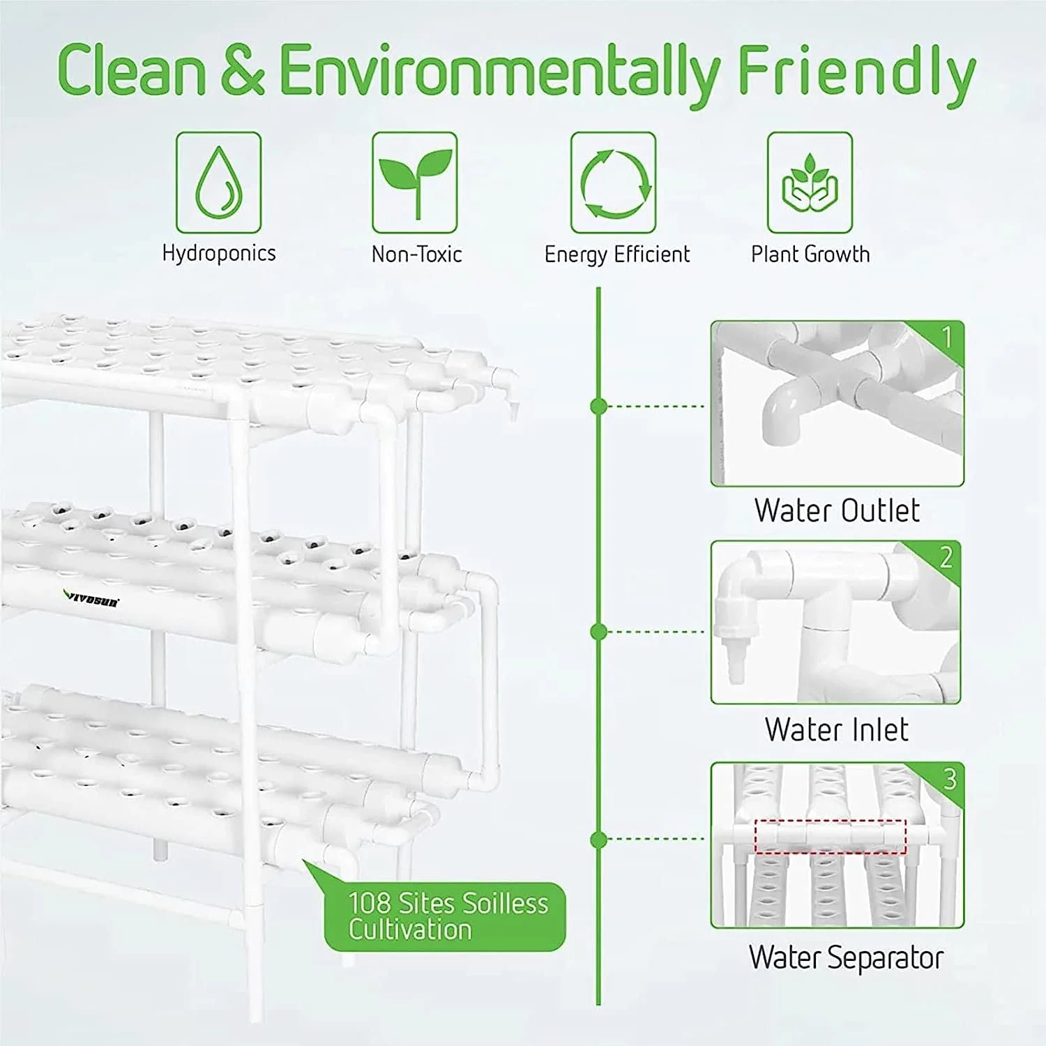 3 Layers Hydroponic Grow Kit - Image 3