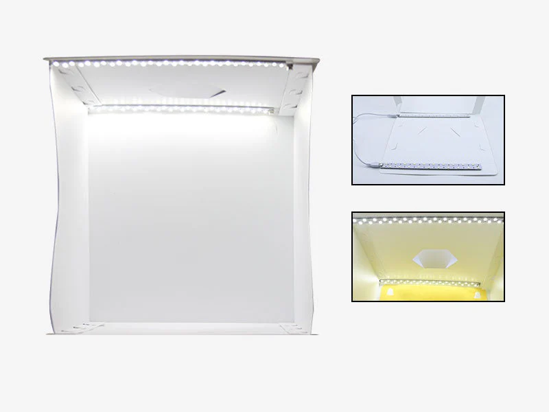 30cm PVC Foldable Photography STUDIO LED Light Tent, Medium - Image 4