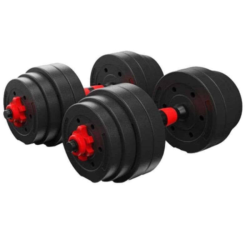 30kg Adjustable Weights Dumbbell Barbell Set - Image 3