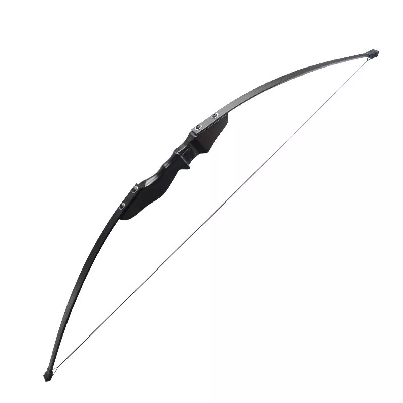 30lbs Archery Military Grade Hunting Recurve Bow (Black) - Image 7