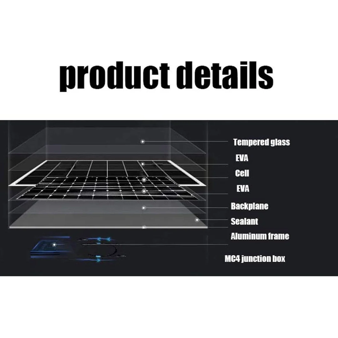 30W Solar Panel Monocrystalline - Image 8