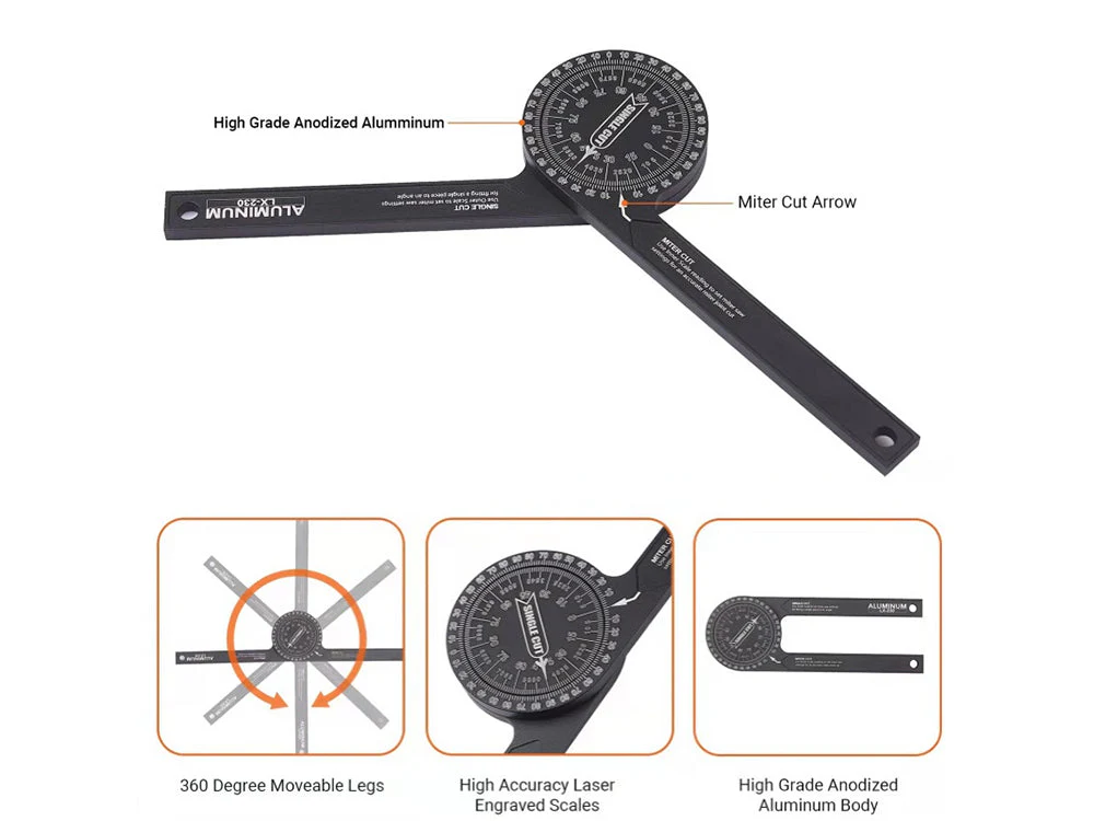 360°  Miter Saw Protractor - Image 6