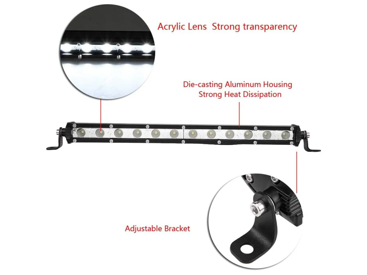 36W Slim LED Work Light - Image 7