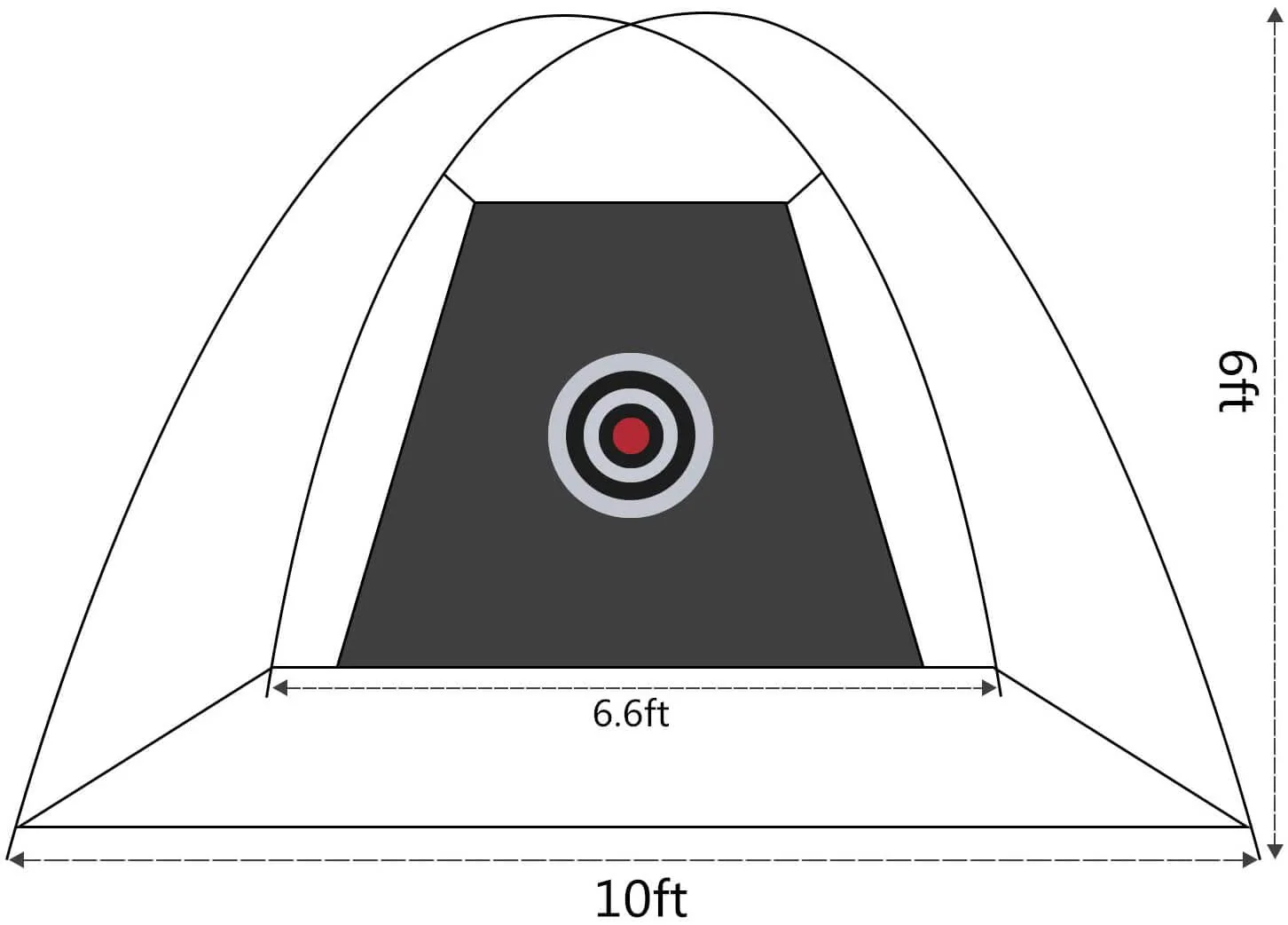 3M Golf Practice Net - Image 3