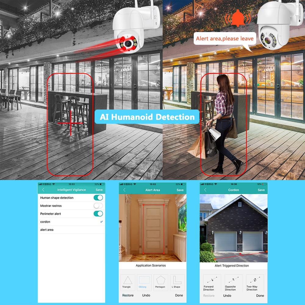 3MP PTZ Outdoor Security Camera WiFi - Image 7