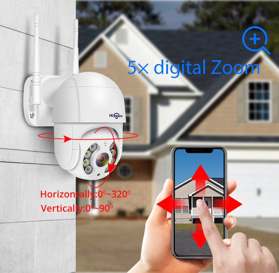 3MP PTZ Outdoor Security Camera WiFi - Image 8