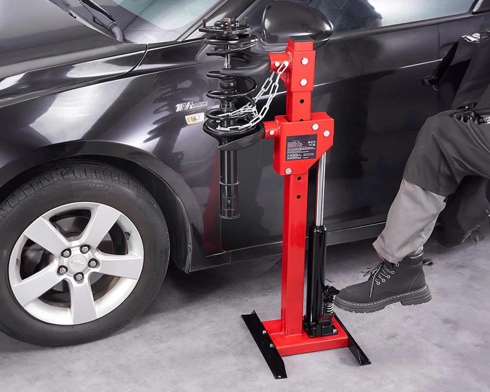4.5T Hydraulic Auto Coil Strut Spring Compressor Adjustable Height - Image 10