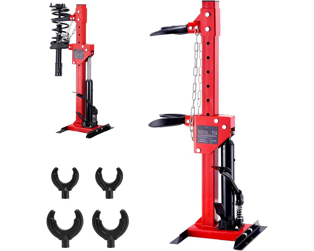 4.5T Hydraulic Auto Coil Strut Spring Compressor Adjustable Height - Image 11