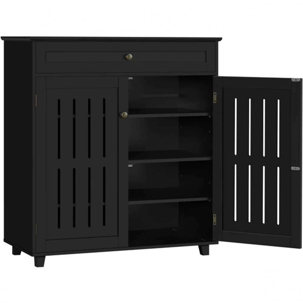 4 Tier Shoe Storage Cabinet Shoe Rack - Image 3