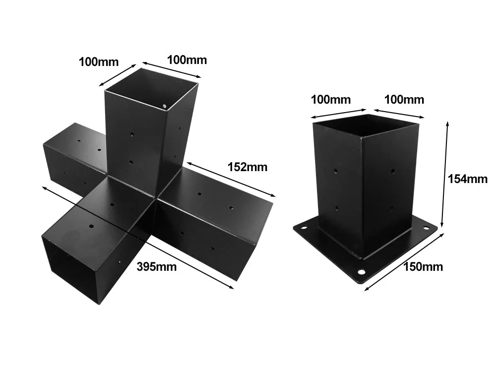 4-Way Pergola DIY  Bracket Kit - Image 6