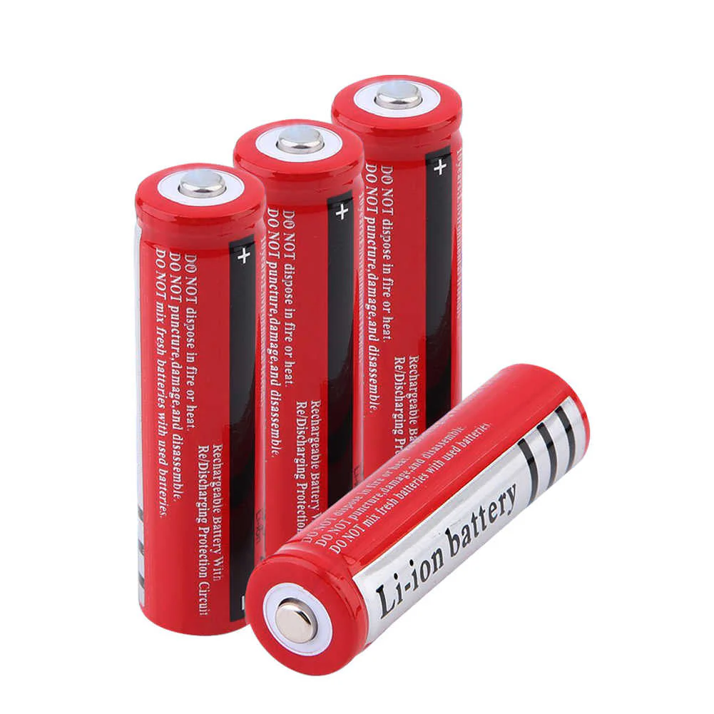 4 x 18650 Battery Rechargeable Battery - Image 4
