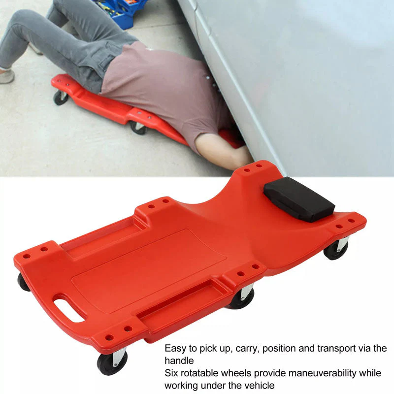 40" Floor Creeper Low Profile Mechanics Creeper Garage Car Creeper - Image 7