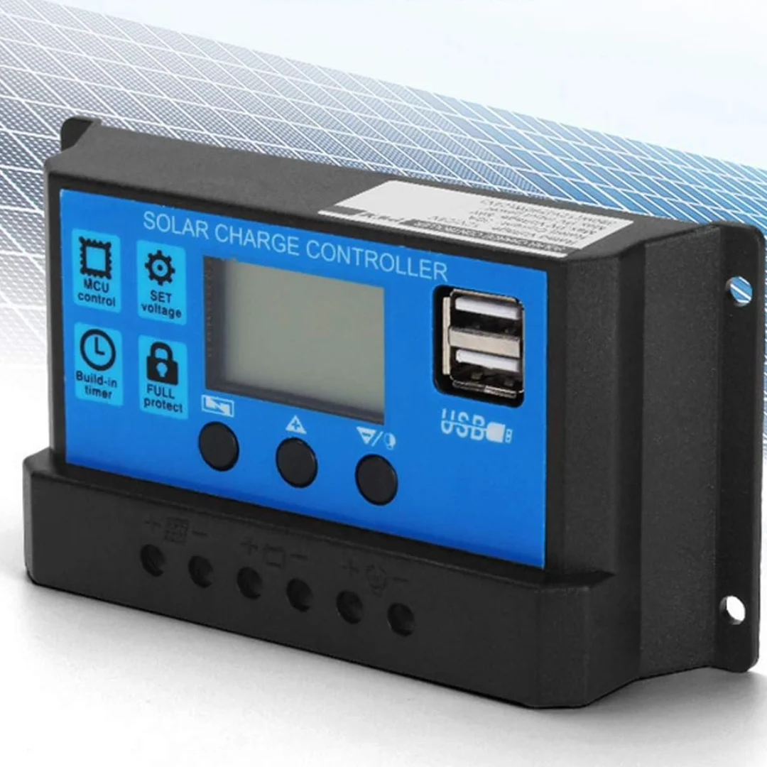 40A Solar Panel Regulator Charge Controller & Timer - Image 5