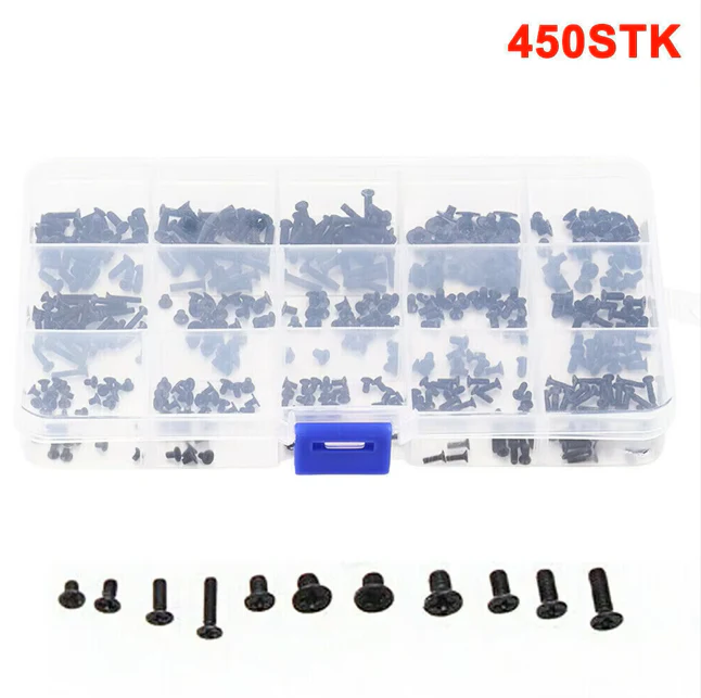 450pcs M2 M2.5 M3 Countersunk Laptop and Electronic Screw - Image 6